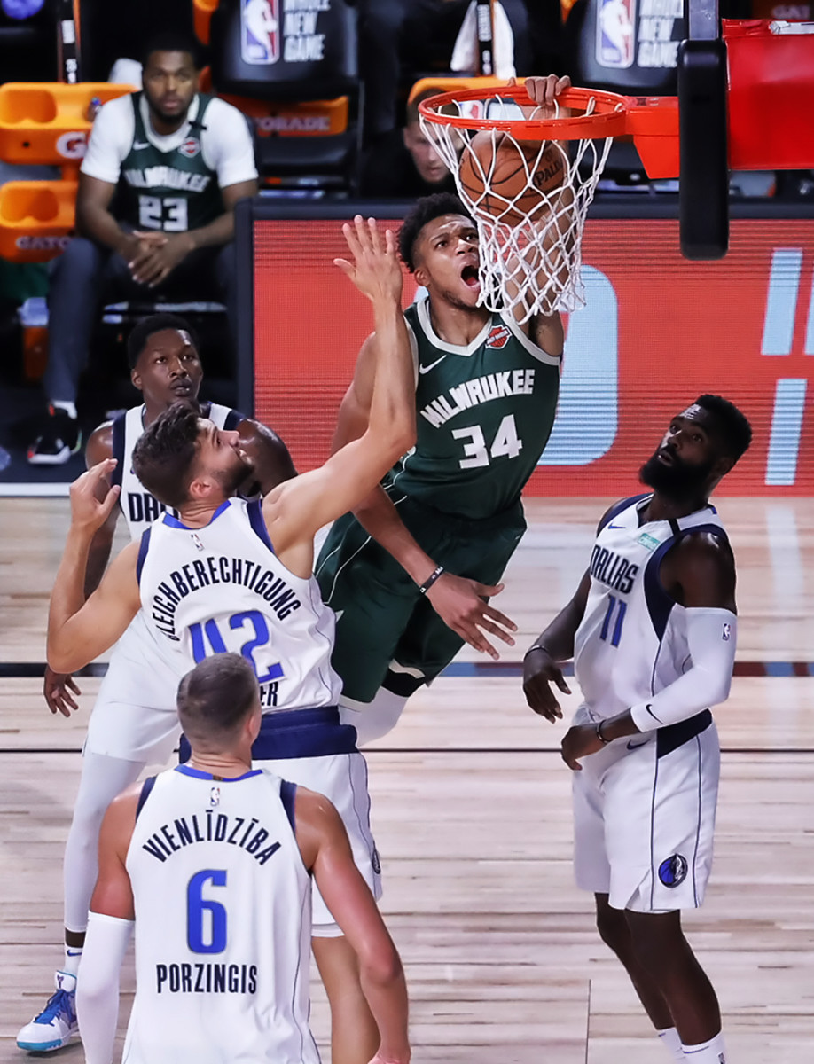 Doctors are bullish on the NBA bubble, which has given stars like Giannis Antetokounmpo a platform to shine. 