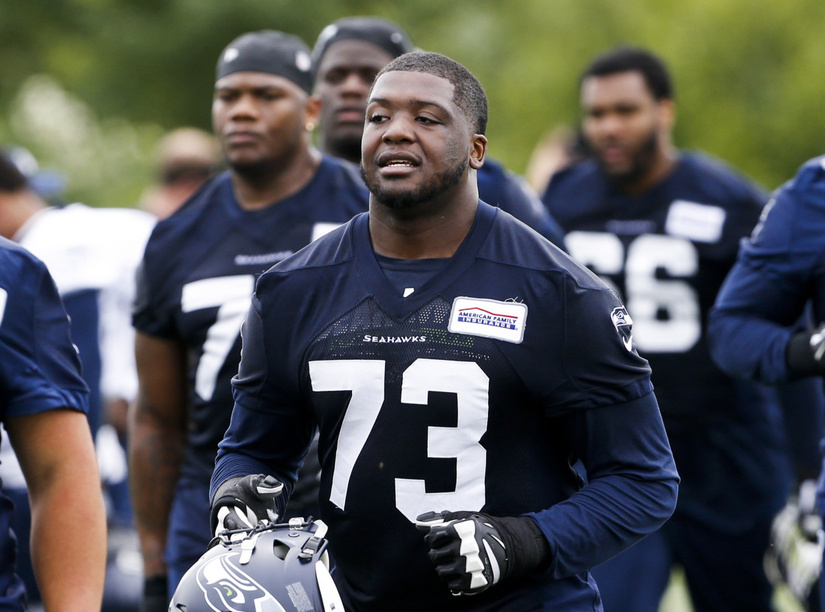 Jamarco Jones at training camp
