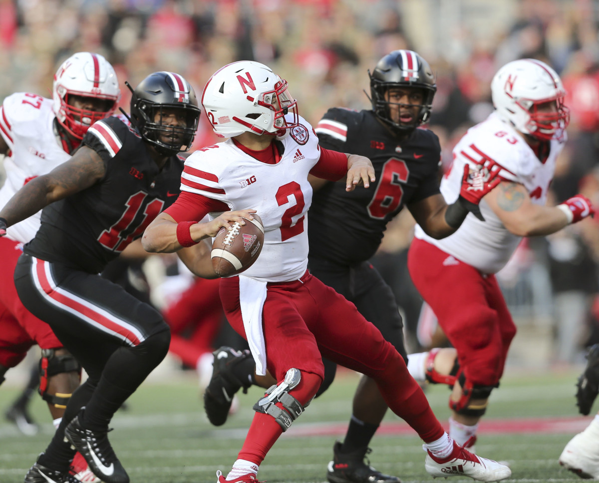 Adrian Martinez vs. Ohio State on Nov. 3, 2018