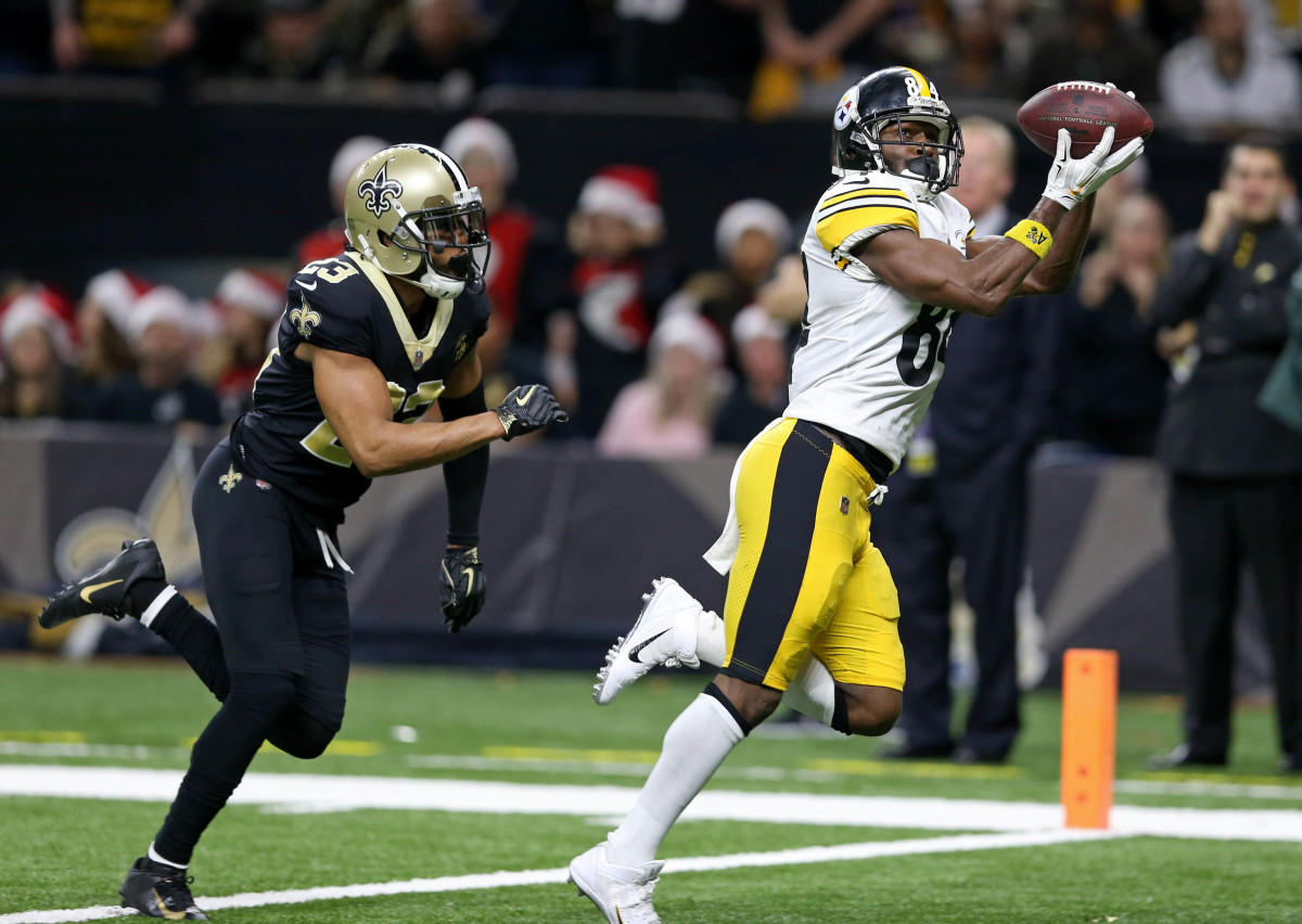 Antonio Brown might have broken every NFL career receiving record, had he remained in the league. 