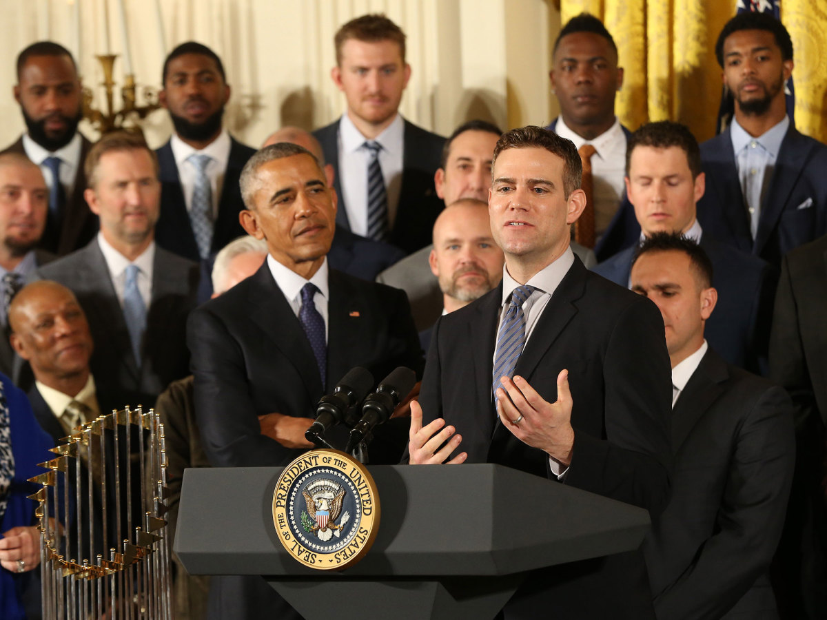 Theo Epstein speaks