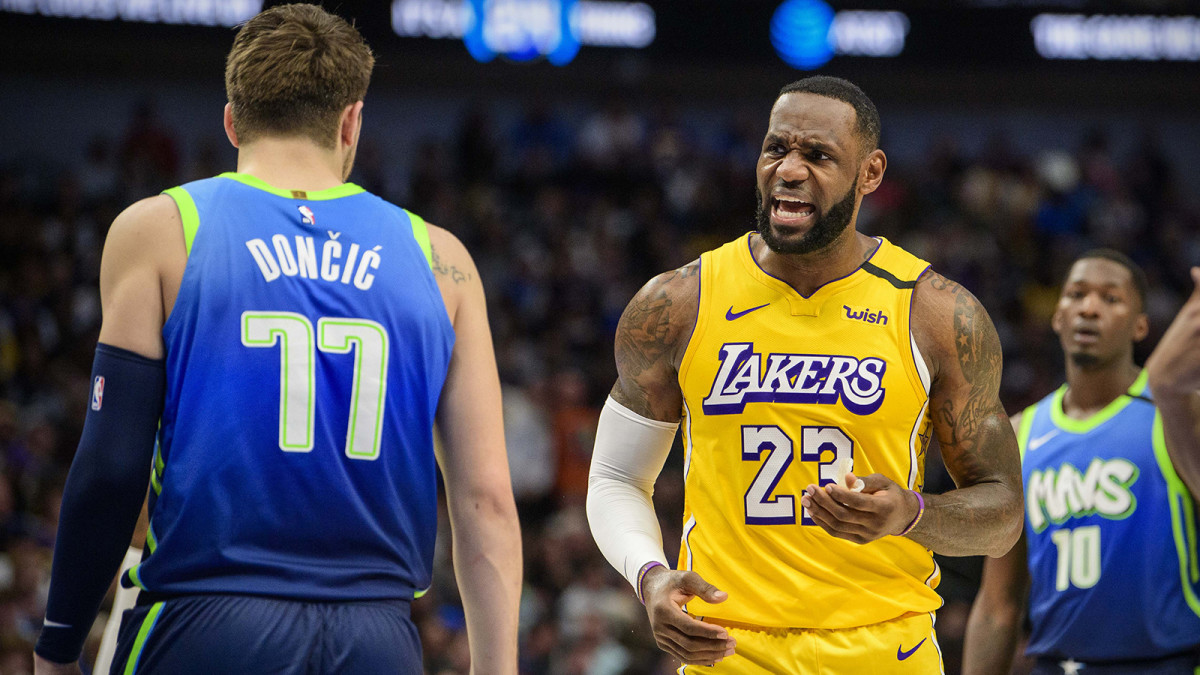 LeBron James vs. Luka Doncic