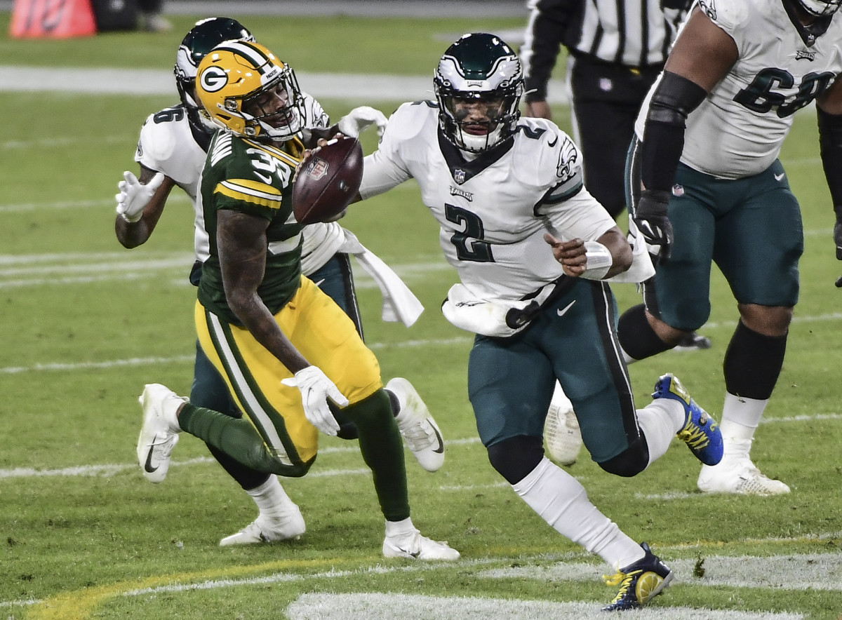 Jalen Hurts vs. Green Bay