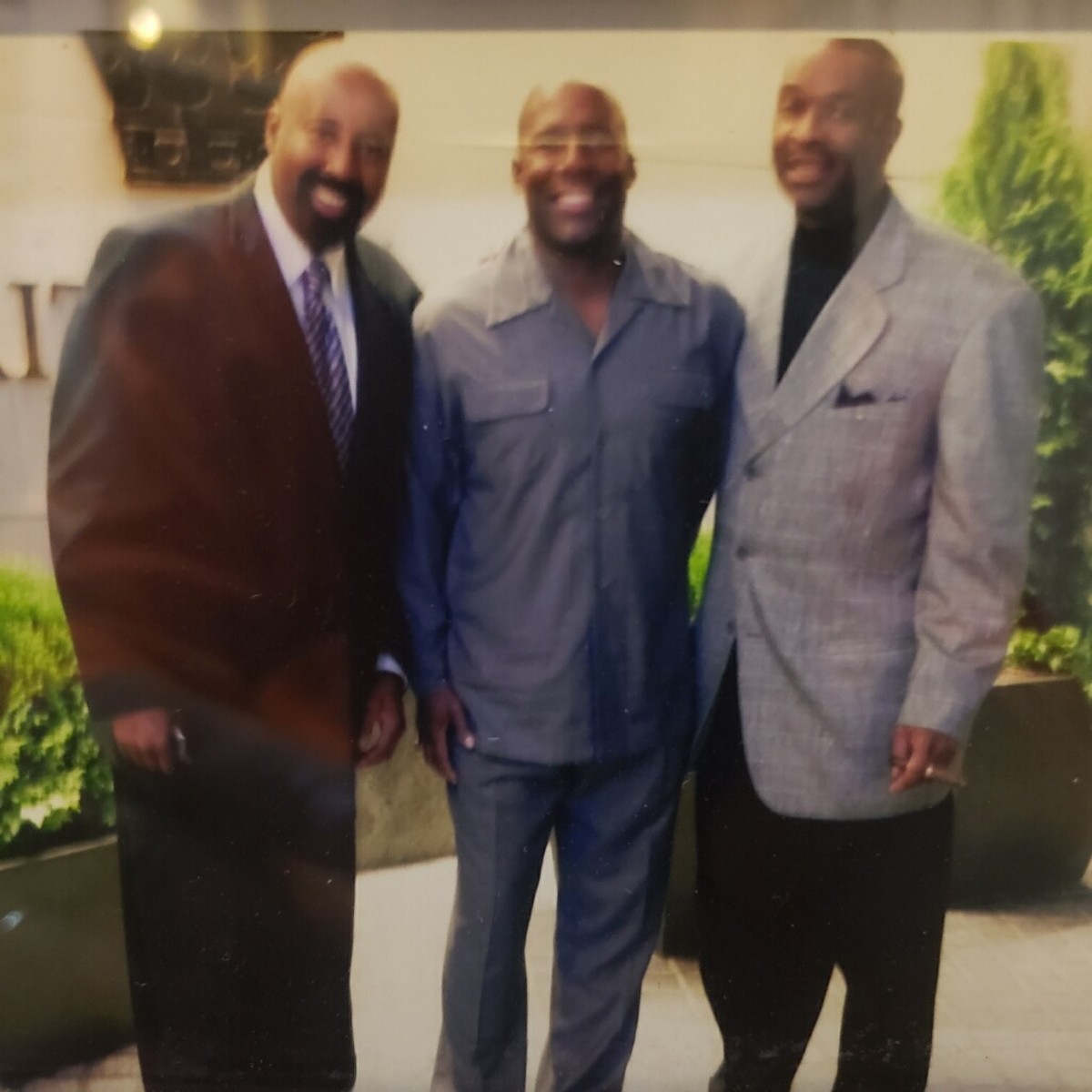Mike Woodson (left), Wayne Radford (center) and Chuck Snowden were the three amigos dating all the way back to their days at Indiana together.