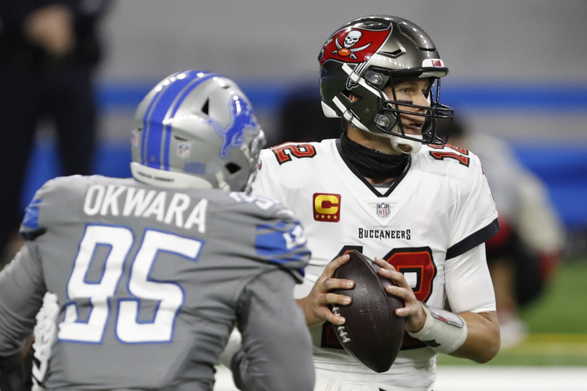 Detroit Lions edge rusher Romeo Okwara