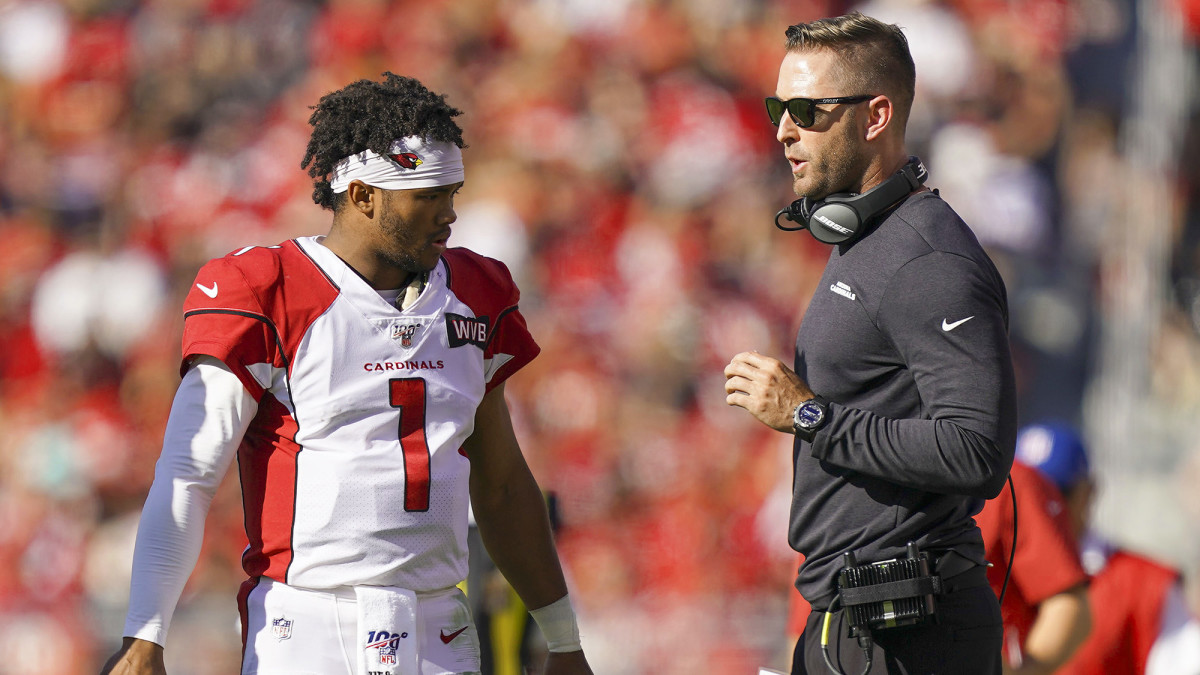 Under Kingsbury, Murray threw for 3,722 yards as a rookie for the Cardinals.