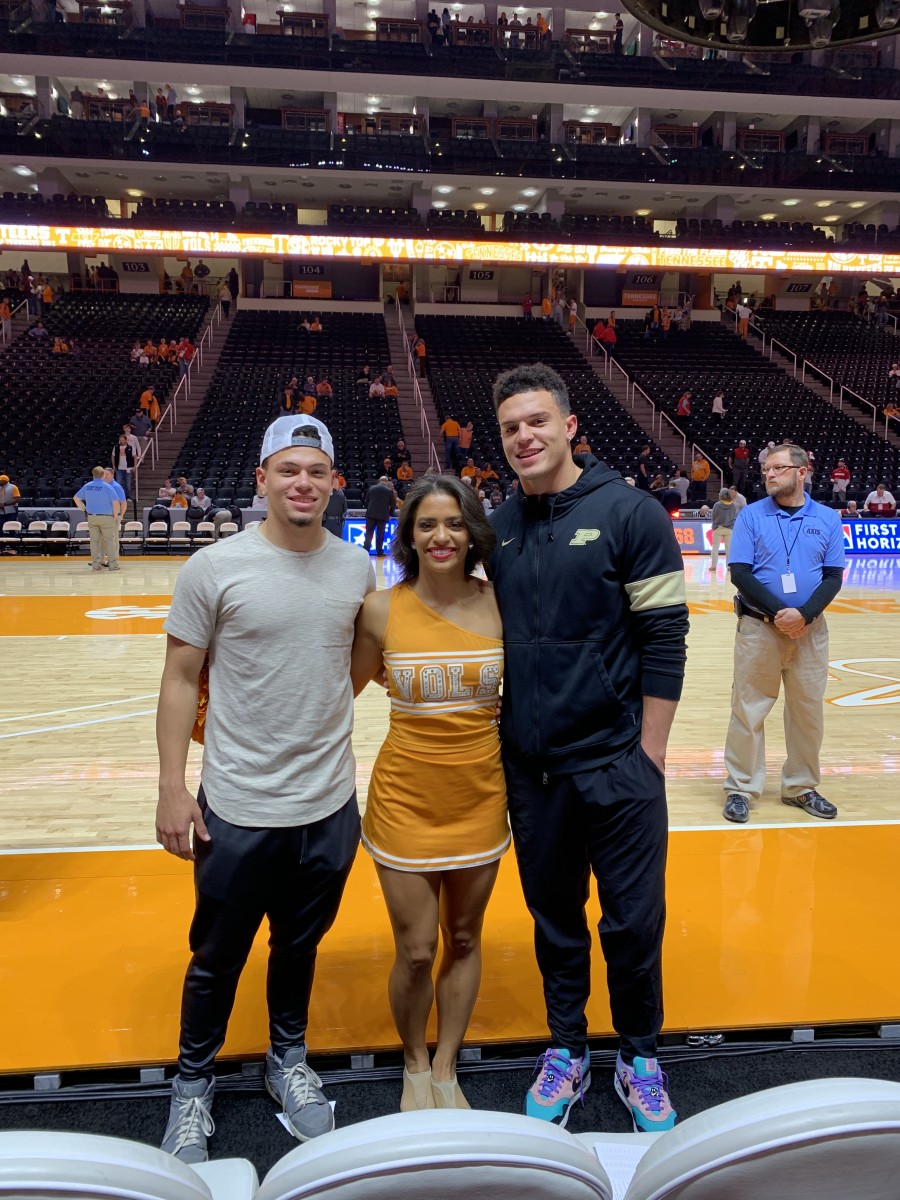 The Hopkins children, Collin, Gentry and Brycen.