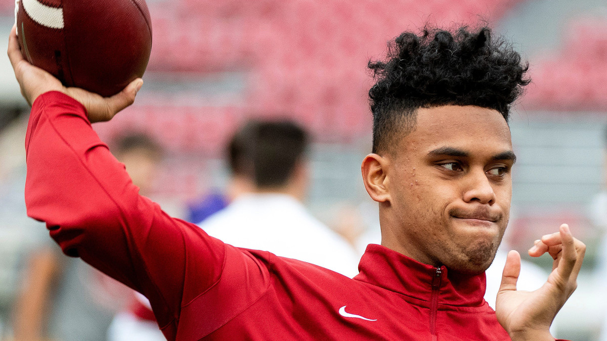 Tua's little brother got into three games and completed nine passes as a freshman for the Tide.