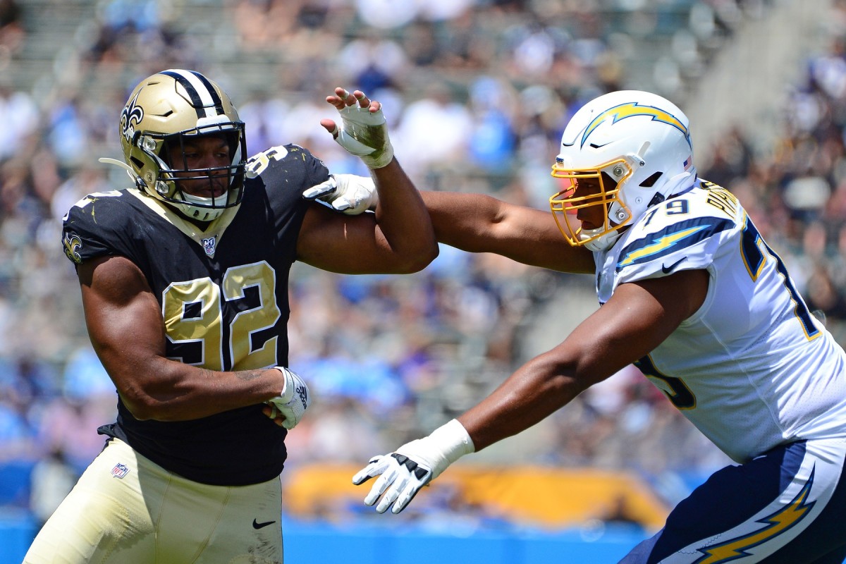 Saints DE Marcus Davenport
