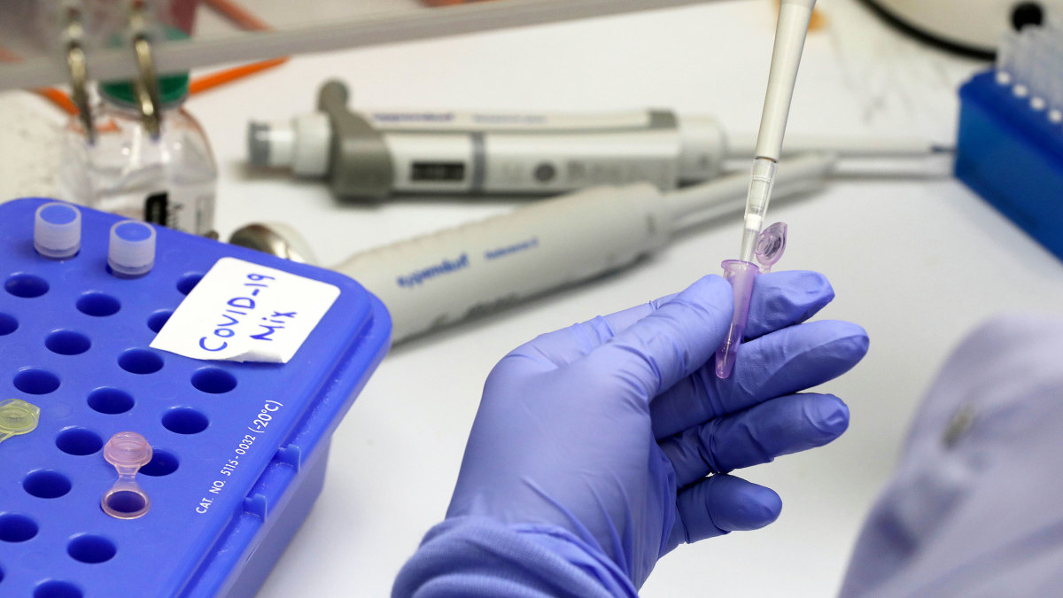 A COVID-19 testing kit