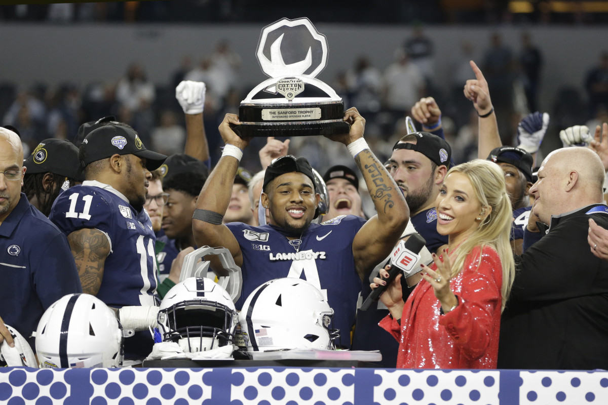 Journey Brown was named offensive MVP of the Cotton Bowl.
