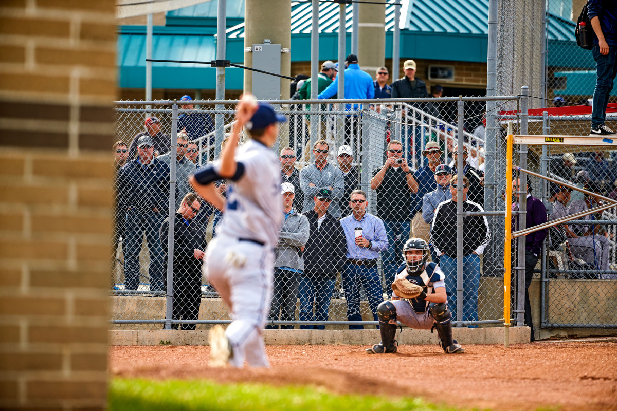 Scouts hitting the road has been as much a part of baseball as peanuts and Cracker Jack; now they may just be hitting the couch.