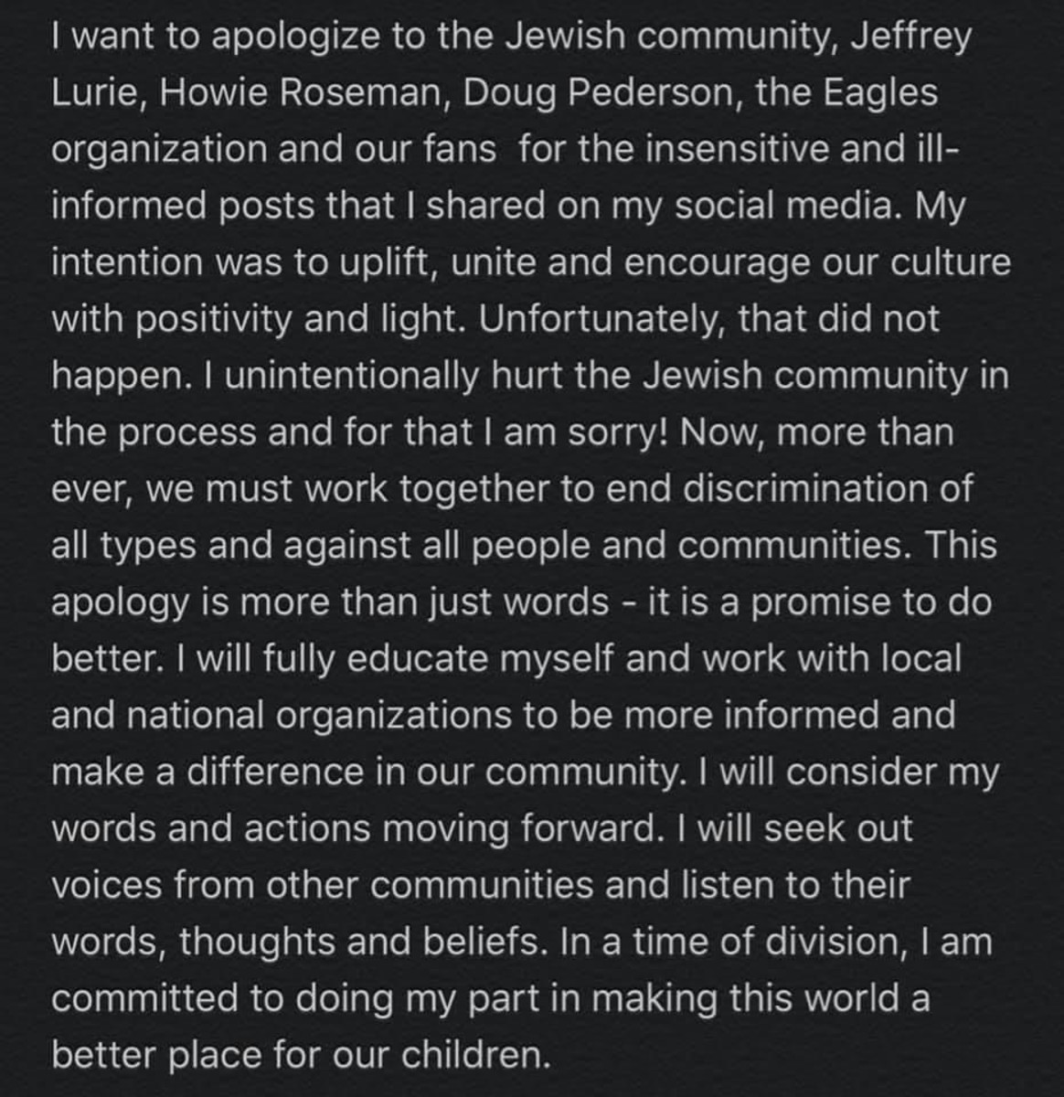 DeSean Jackson's second apology