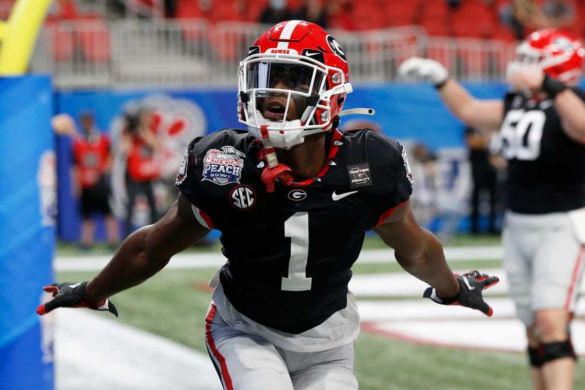 George Pickens is a high-risk, high-reward player coming off an ACL injury. 