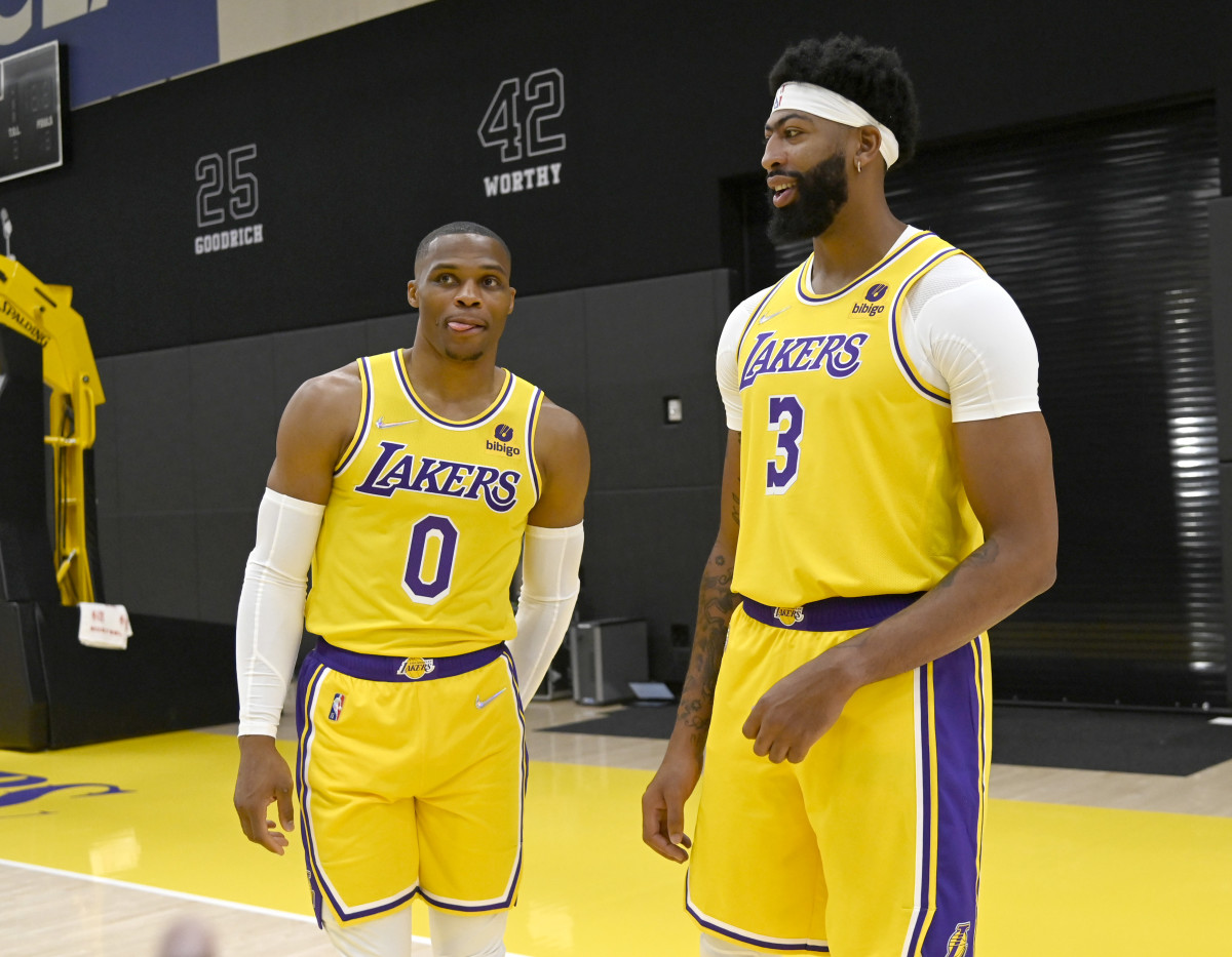Anthony Davis and Russell Westbrook