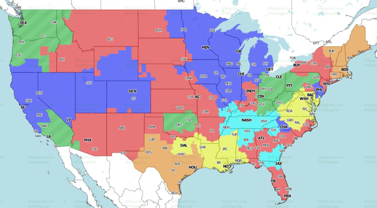 Saints-WFT projected in Yellow.