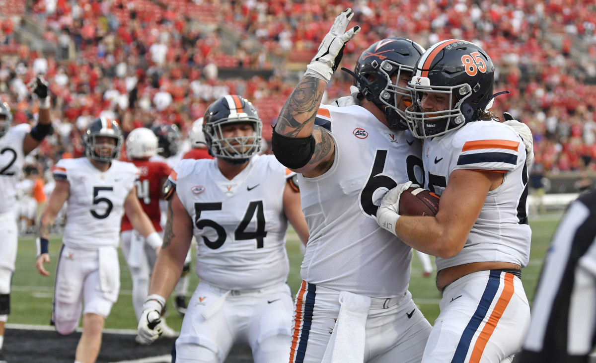 Grant Misch Virginia Cavaliers football