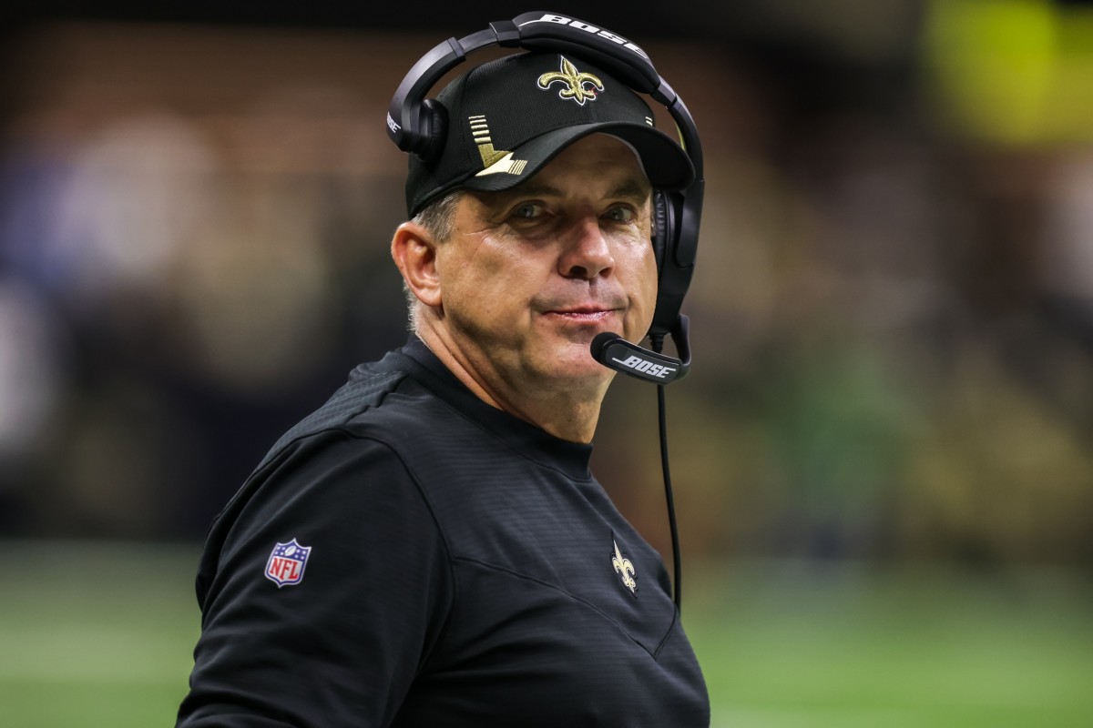 New Orleans Saints head coach Sean Payton