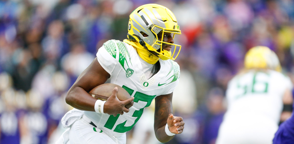 Former quarterback Anthony Brown in 2021 facing the Huskies on the road.