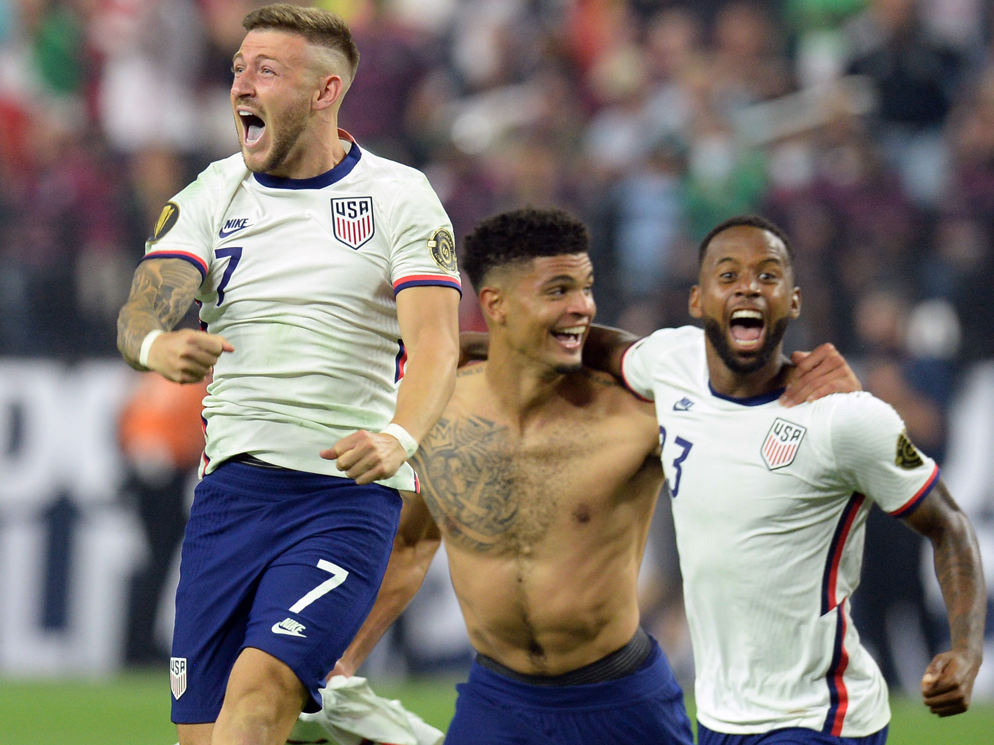 USMNT's Paul Arriola, Miles Robinson and Kellyn Acosta