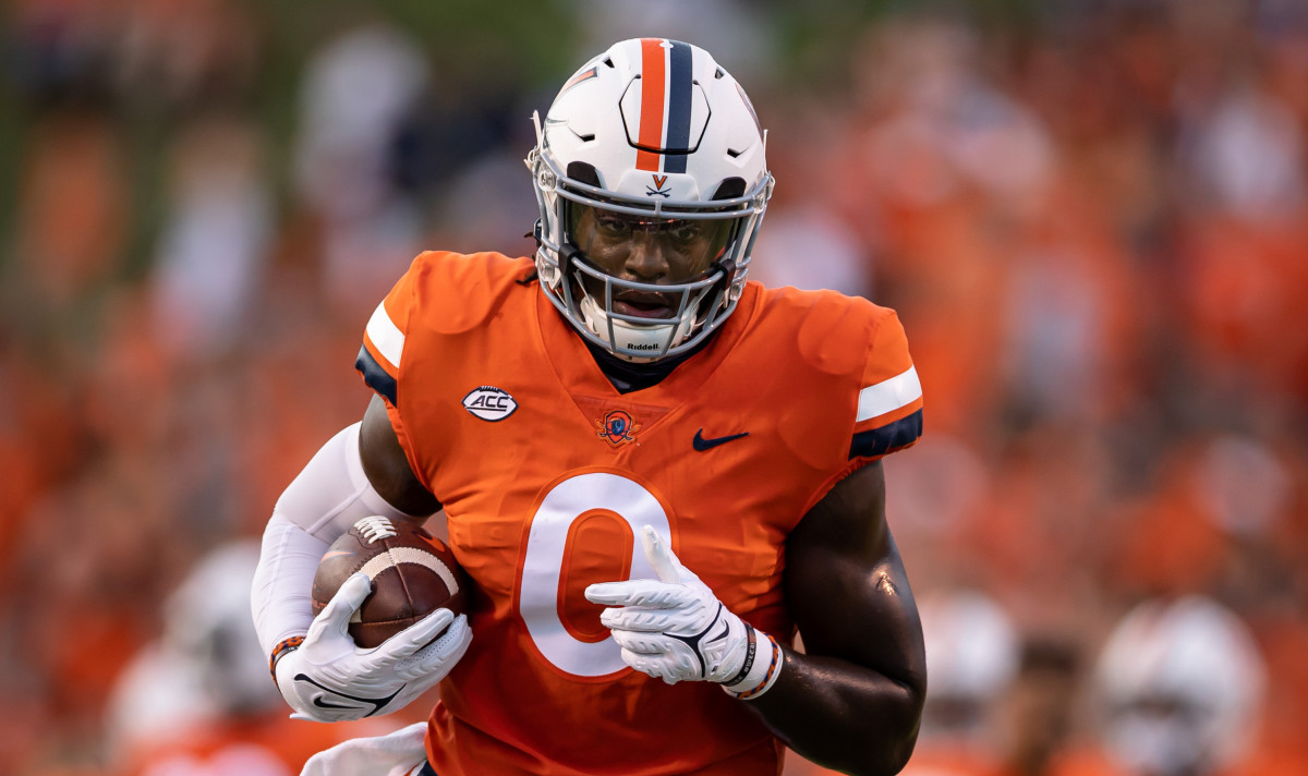 Jelani Woods Virginia Cavaliers football