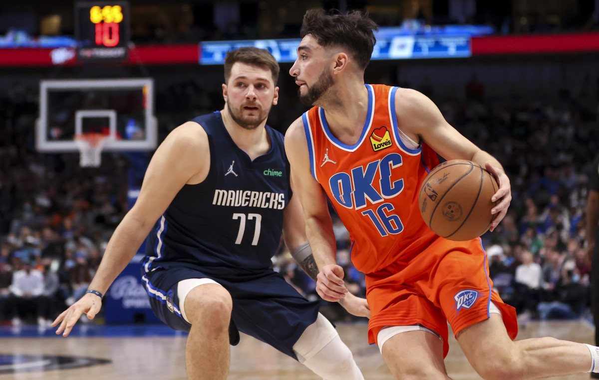 Ty Jerome, Luka Doncic, Dallas Mavericks