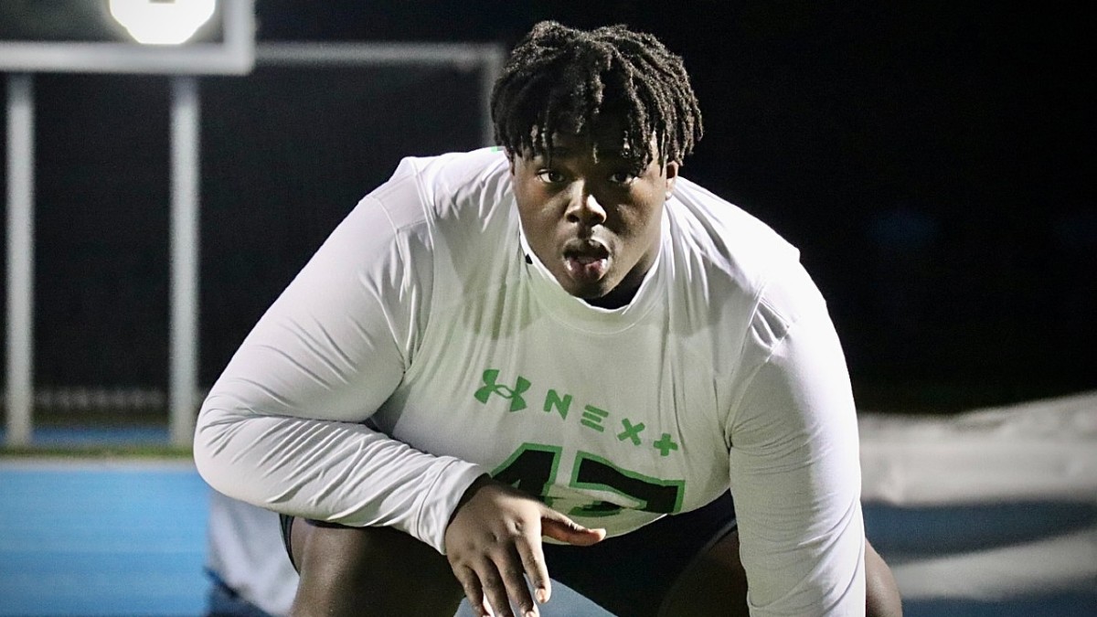 IMG Academy (Fla.) OL Knijeah Harris.