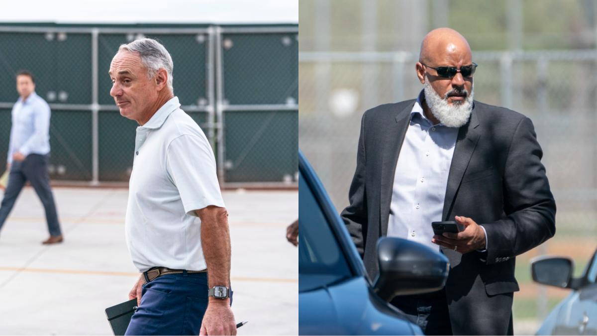 Rob Manfred / Tony Clark