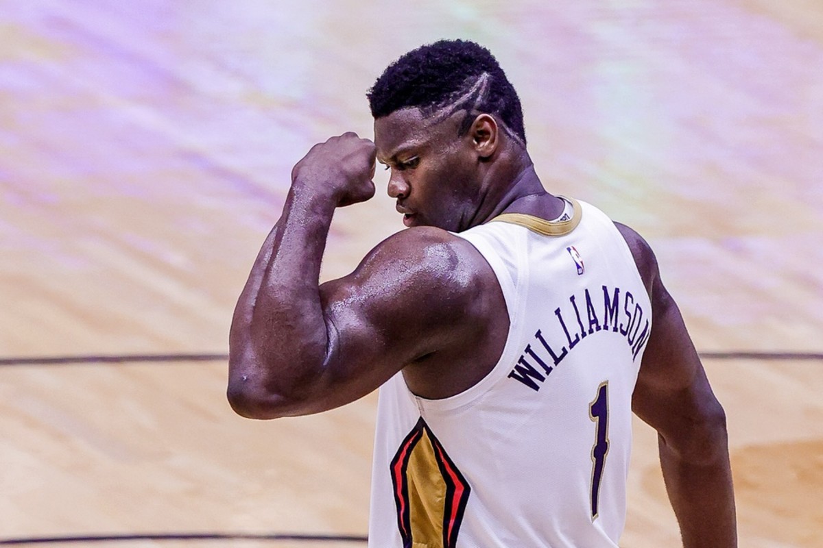 New Orleans Pelicans forward Zion Williamson (1)