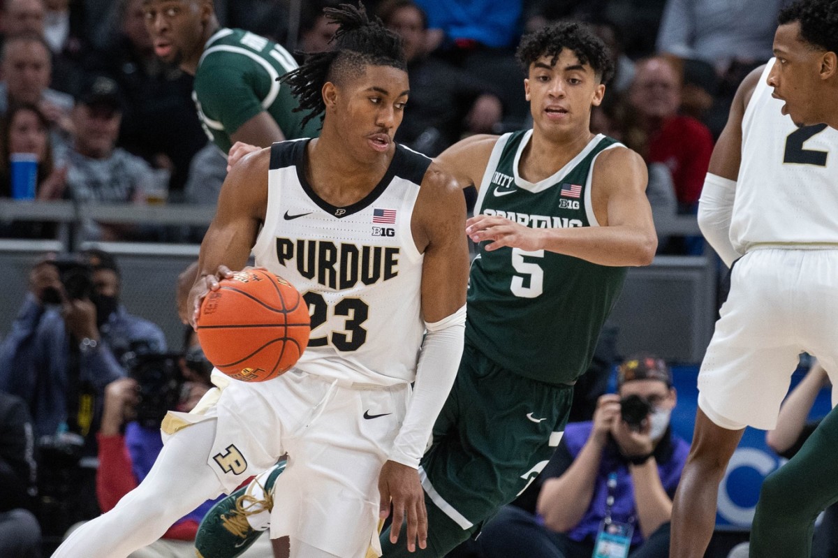 Jaden Ivey vs Michigan State 
