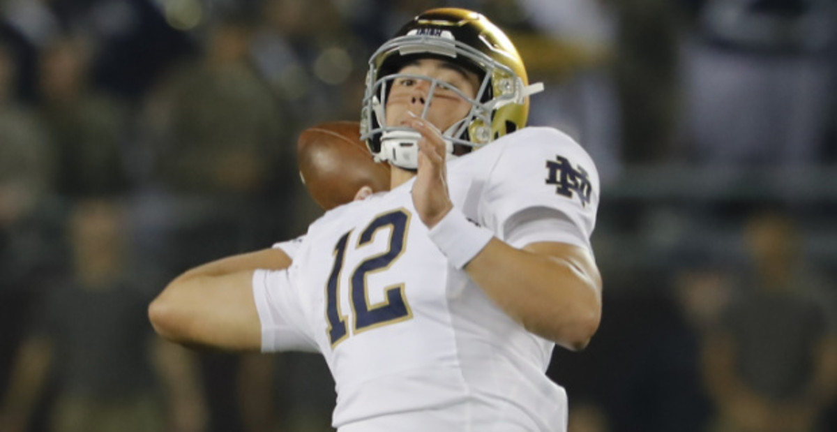 tyler buchner notre dame football