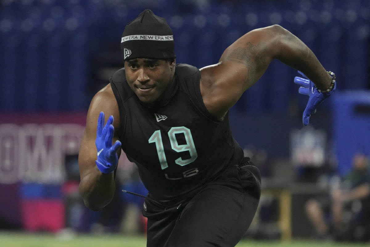 USC Edge Drake Jackson, 2022 NFL Combine