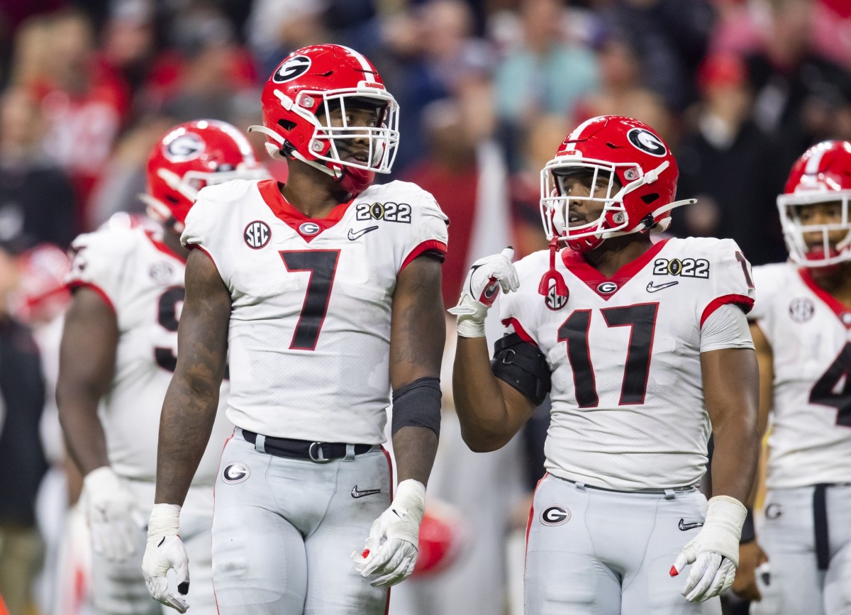 Georgia LB Quay Walker at College Football Playoff