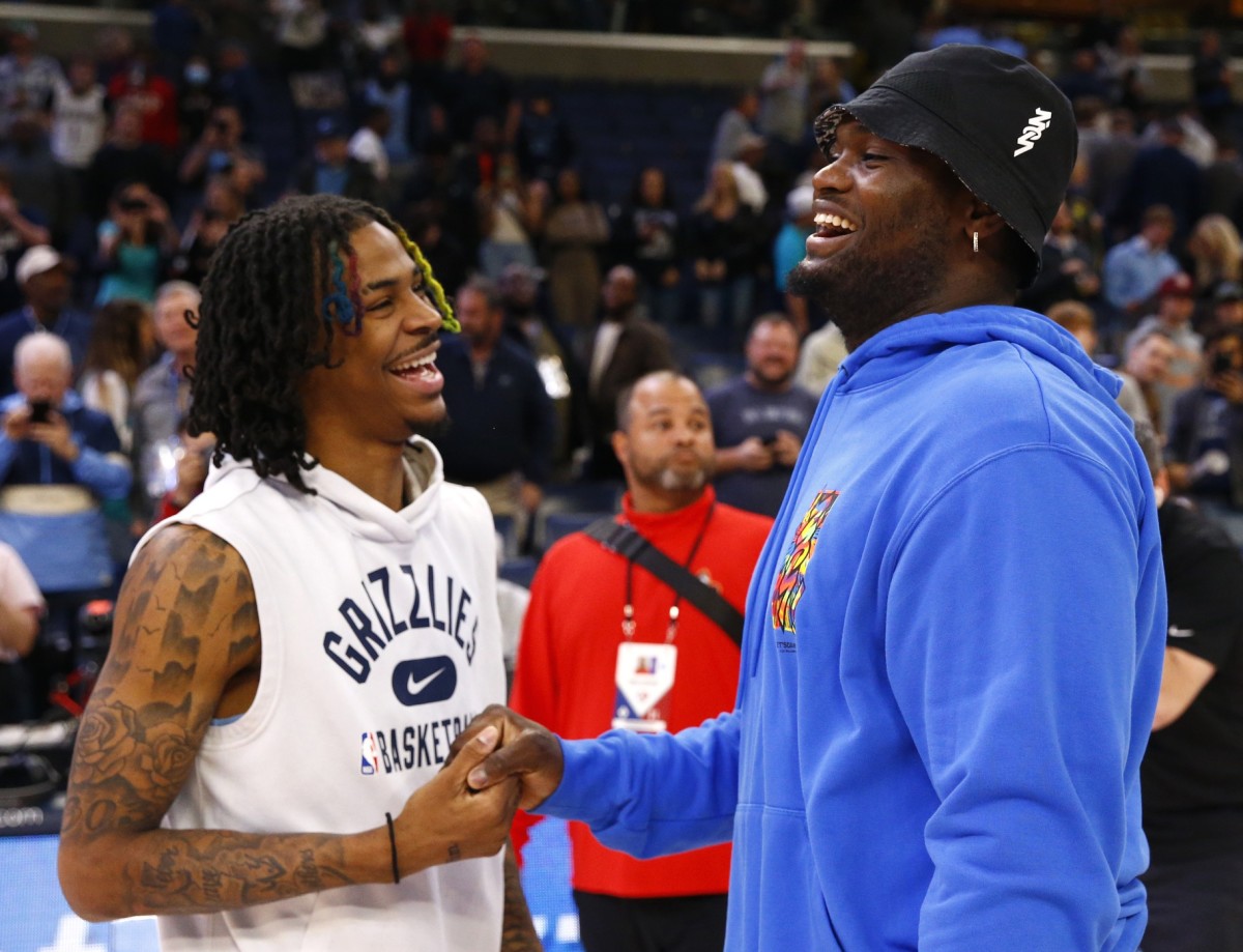 Ja Morant and Zion Williamson