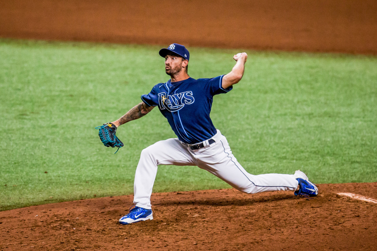 Sherriff stepped away from baseball after the Rays' second game of the season, citing mental health issues.