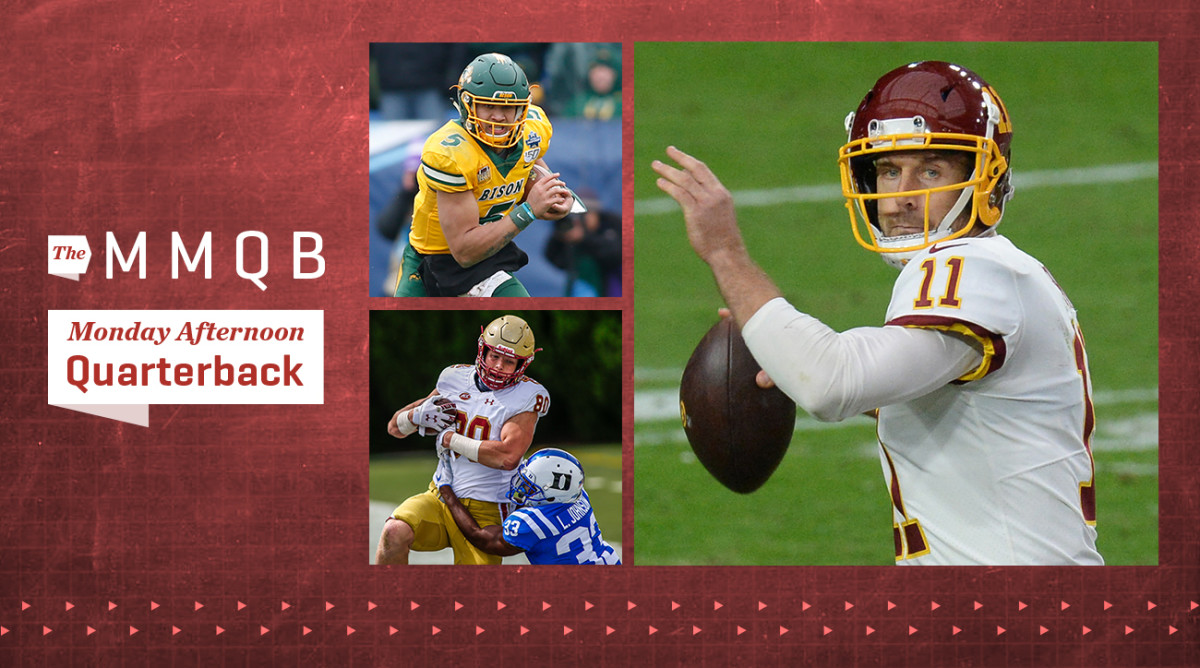 Quarterback Alex Smith, quarterback Trey Lance and tight end Hunter Long