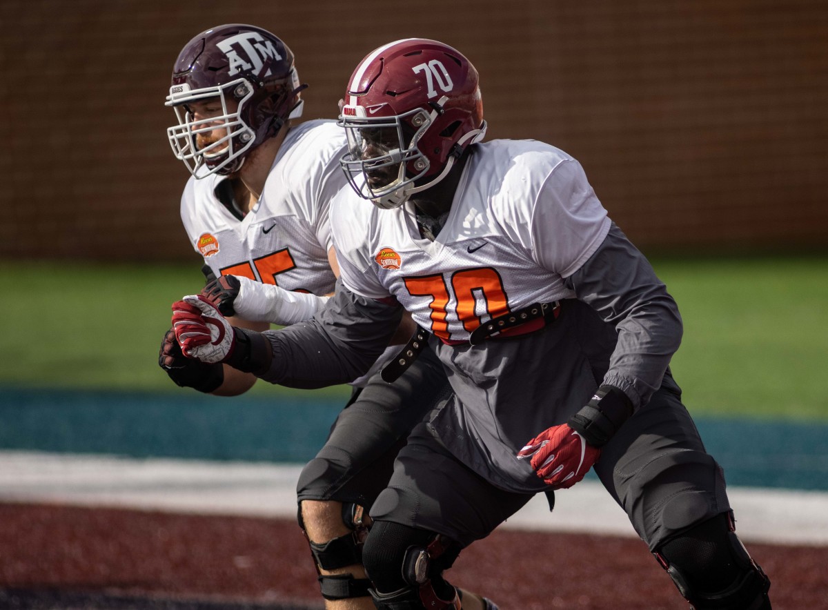 The Raiders shocked the world when they took Alex Leatherwood in the middle of the first round.