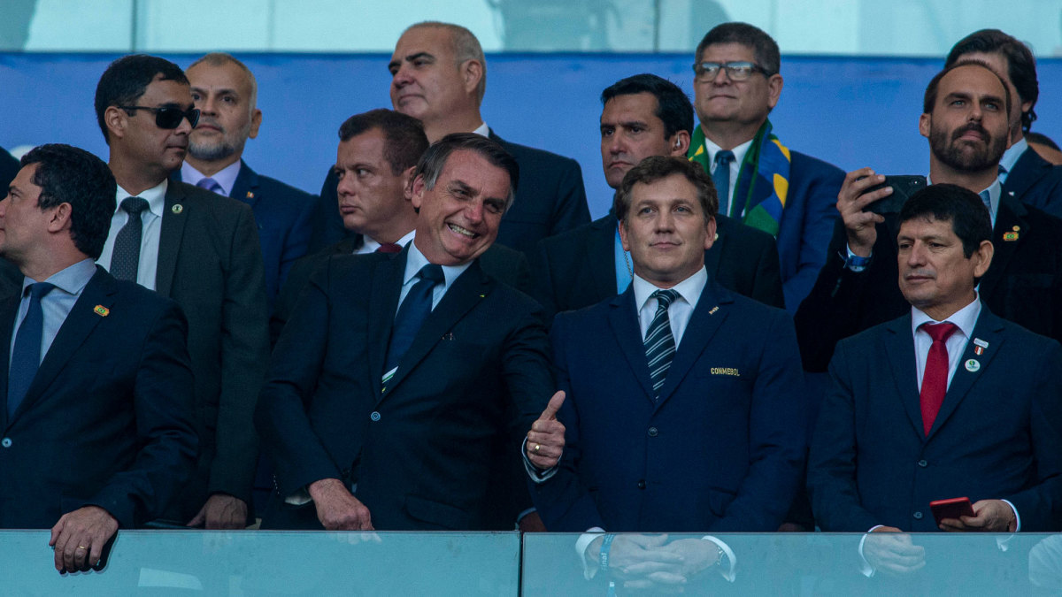 Brazil president Jair Bolsonaro