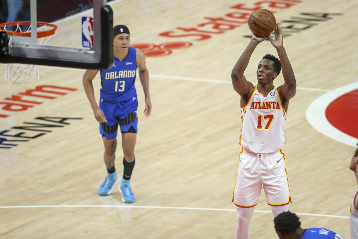 Atlanta Hawks' Onyeka Okongwu 