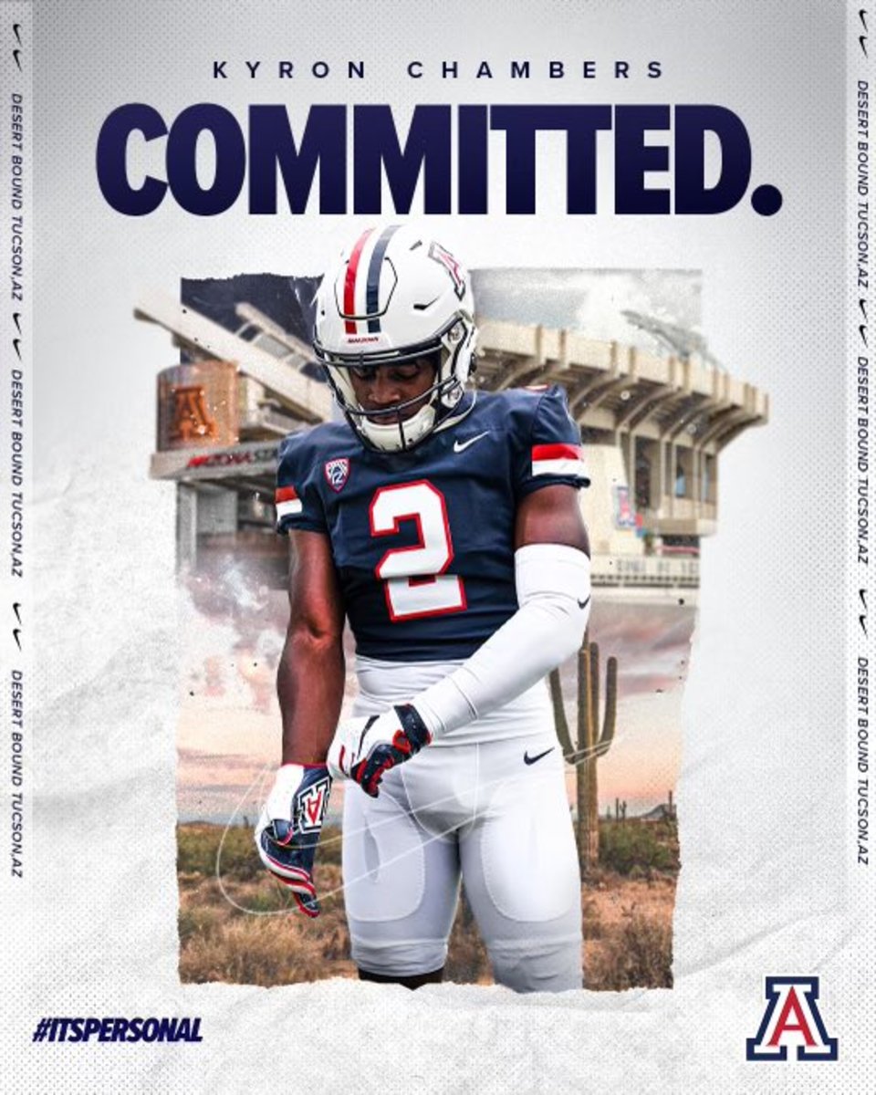 Kyron Chambers chose Arizona over other Pac-12 schools and big-name programs closer to home.