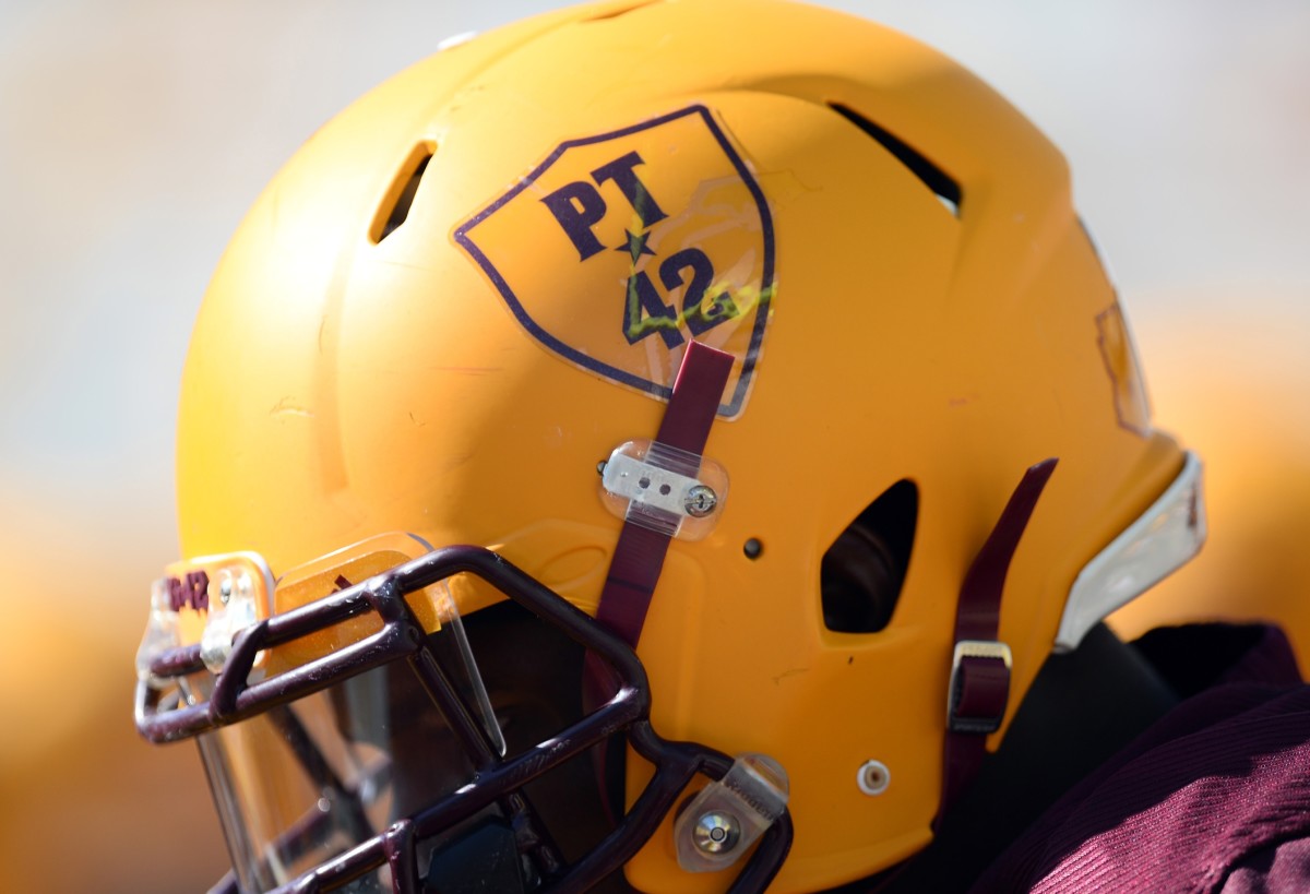 Pat Tillman Yellow Helmet