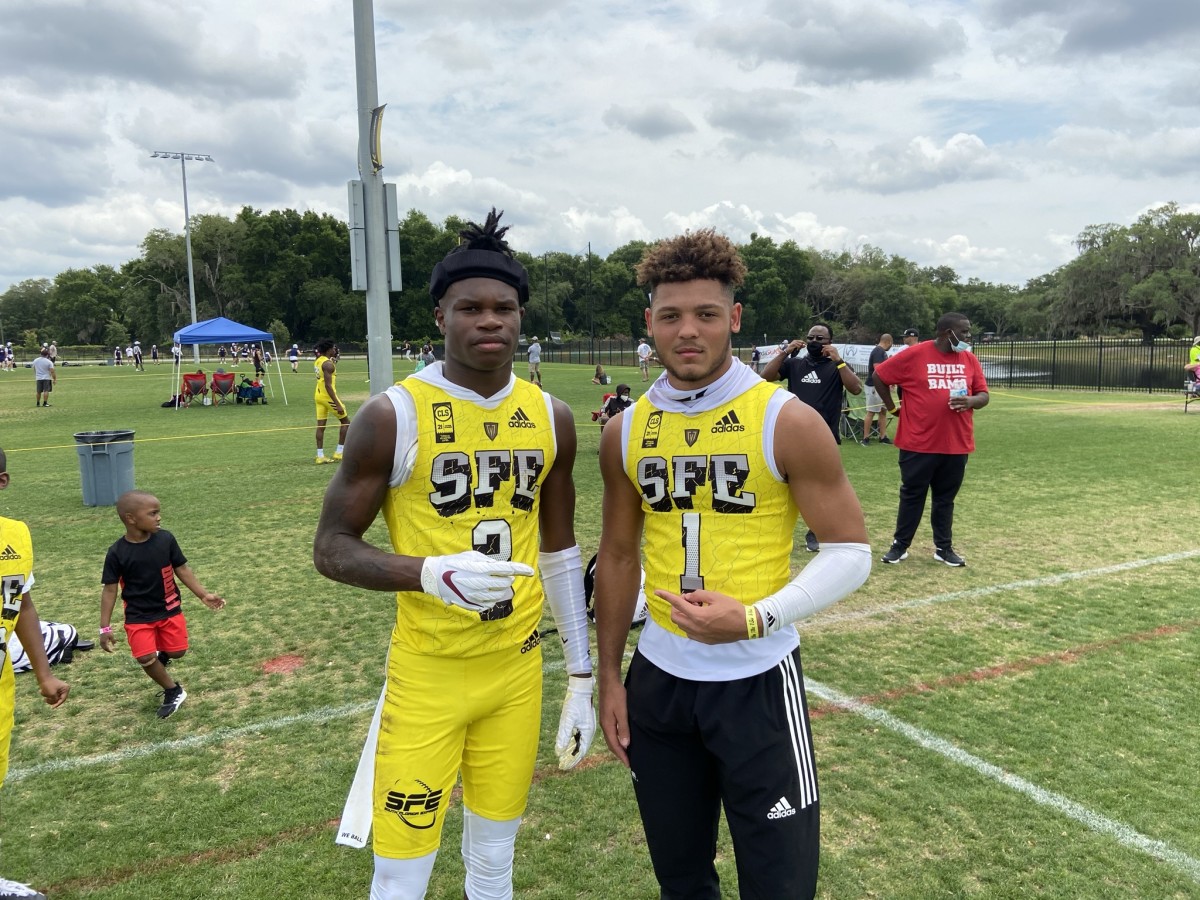 Brandon Inniss and Travis Hunter