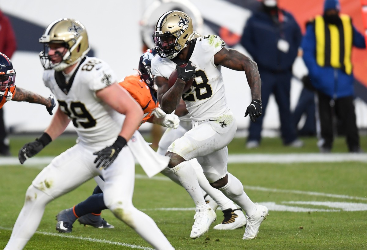 Saints Running Back Latavius Murray