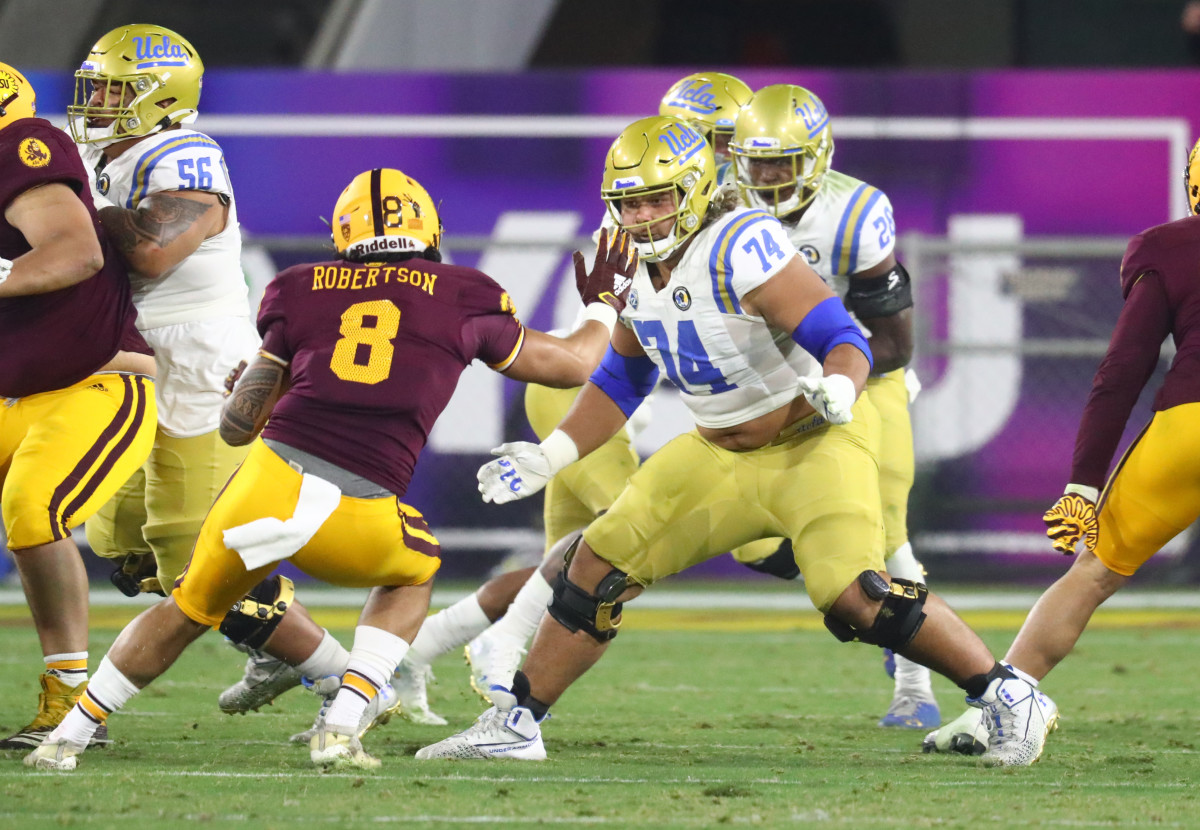 UCLA's Sean Rhyan already boasts NFL-level technique and athleticism. 