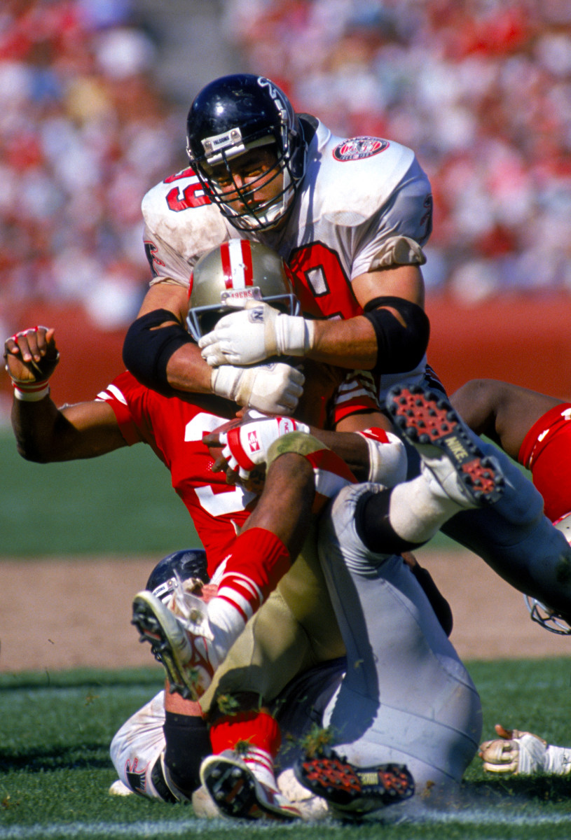 Green, pictured in 1990, sniffed success rarely in Atlanta, where he suffered through seven losing seasons out of eight.