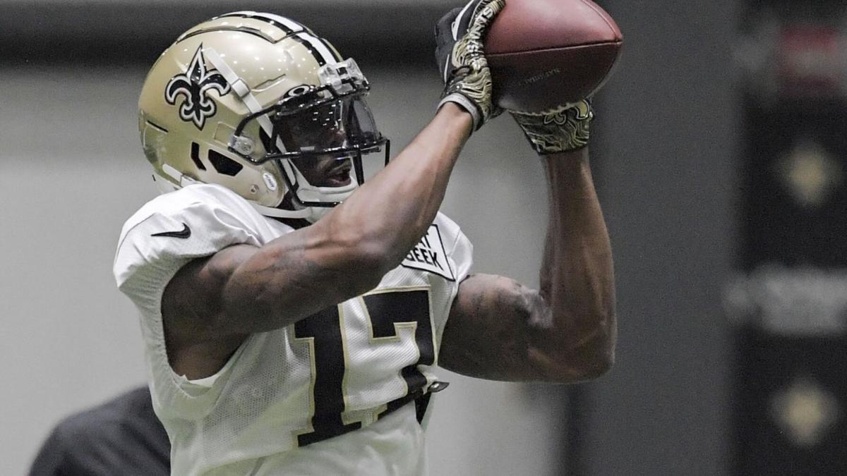 New Orleans Saints receiver Kevin White during a training camp practice. Credit: Nola.com