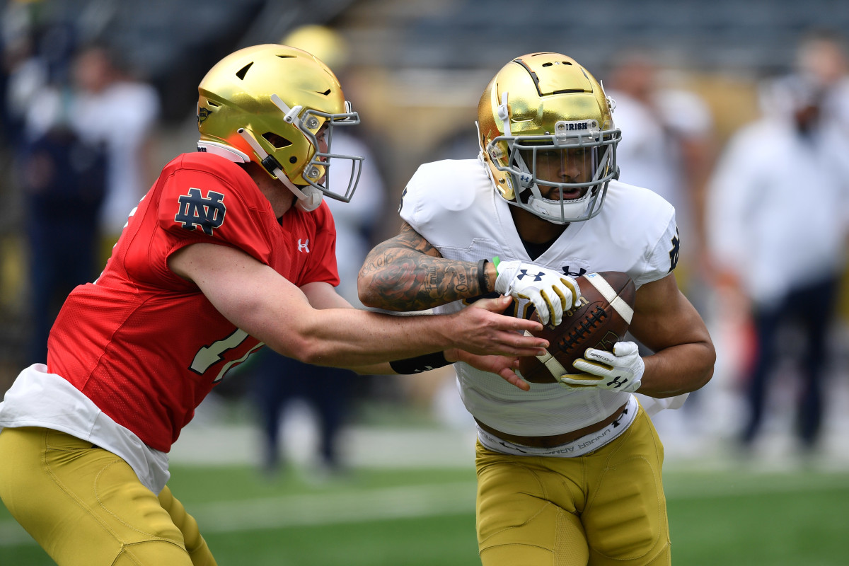 Despite his smaller frame, Kyren Williams is an NFL-ready blocker who plays above his size. 