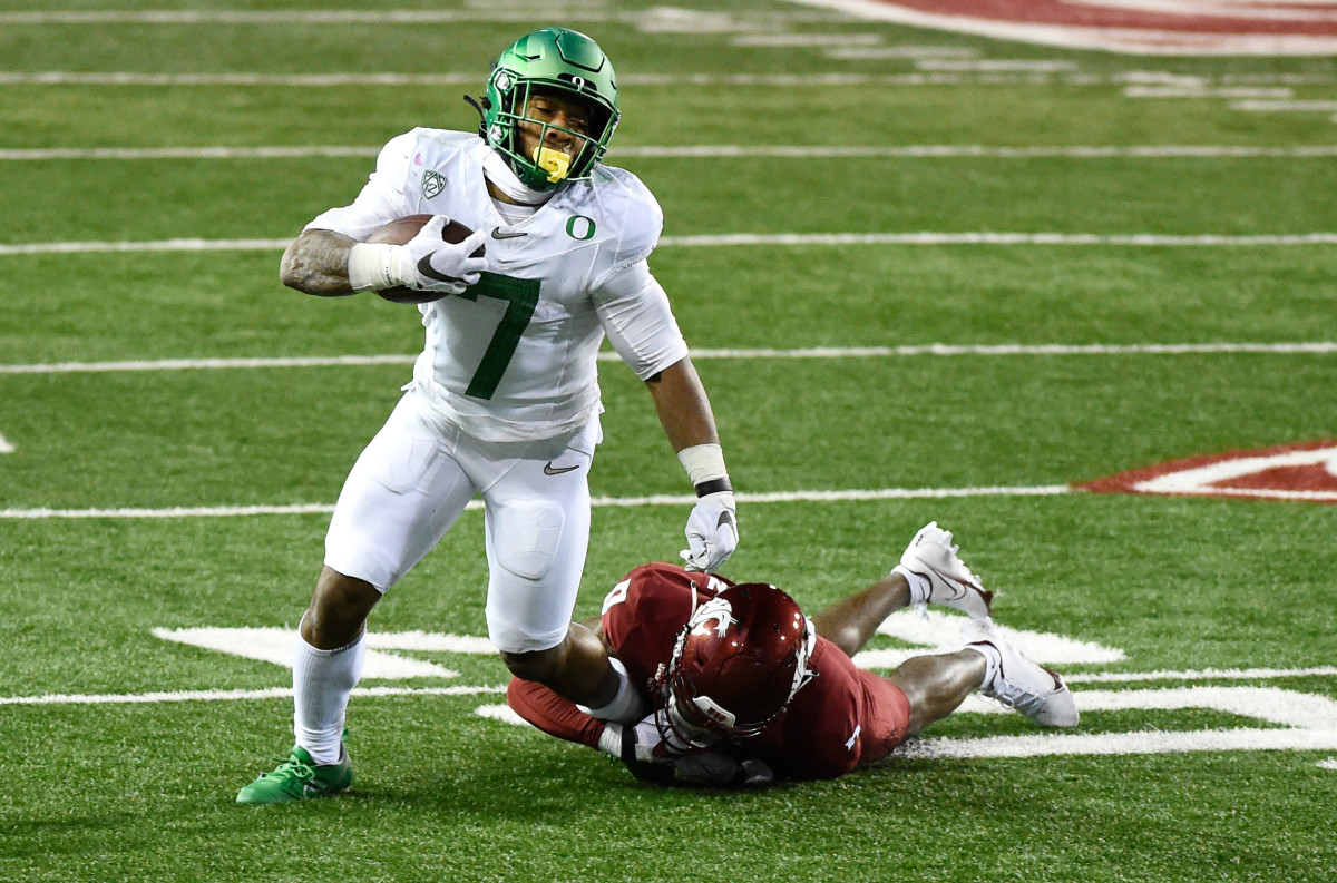 CJ Verdell vs WSU