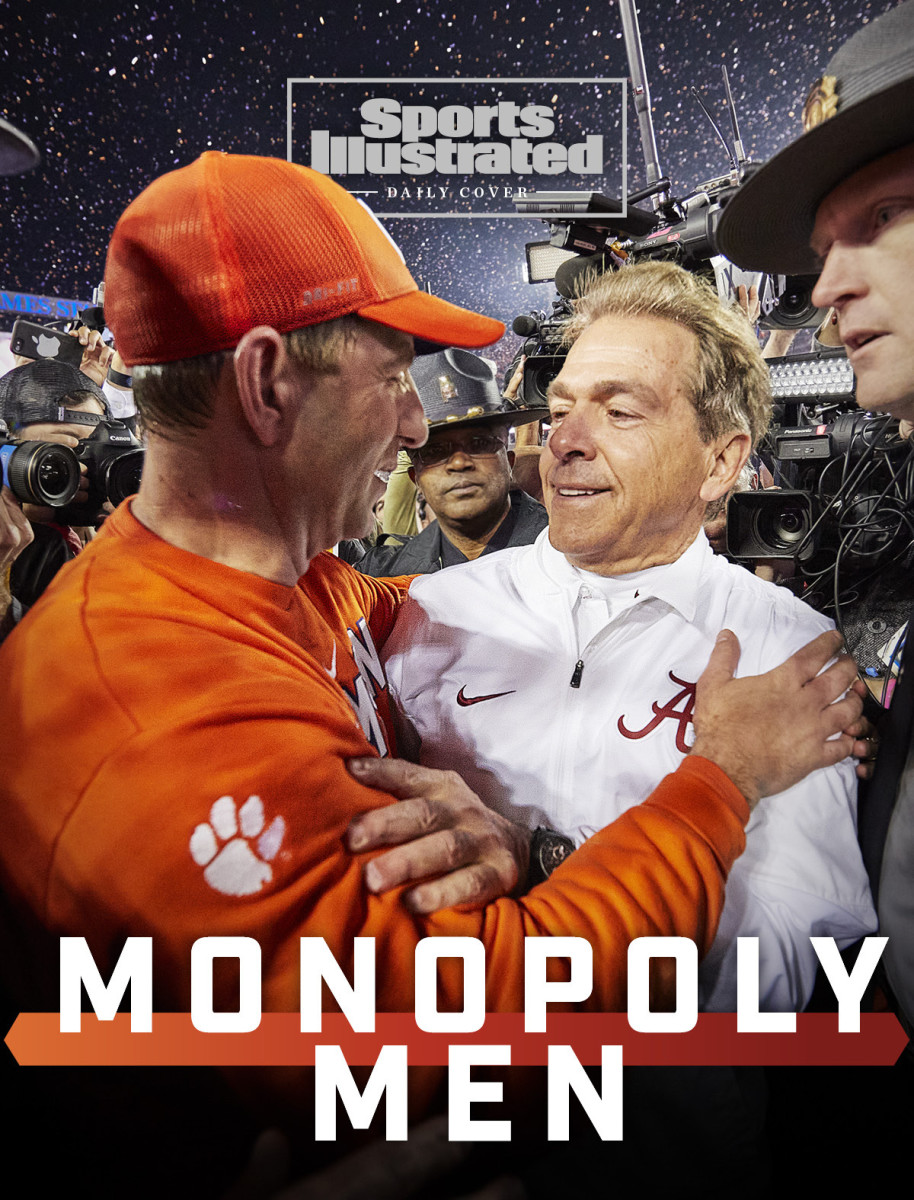 Dabo Swinney and Nick Saban: Monopoly Men
