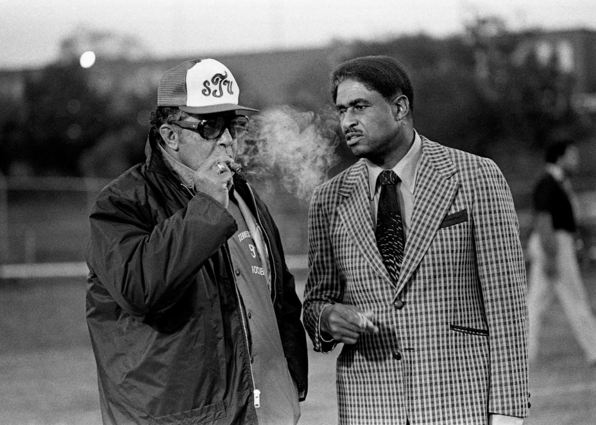 Eddie Robinson and John Merritt